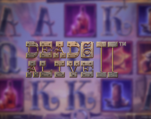 Printscreen of Dead or Alive slot logo