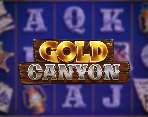 Printscreen of Gold Canyon slot logo