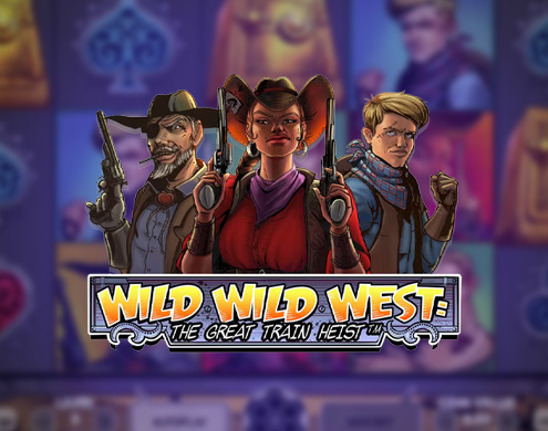 Printscreen of Wild Wild West slot logo