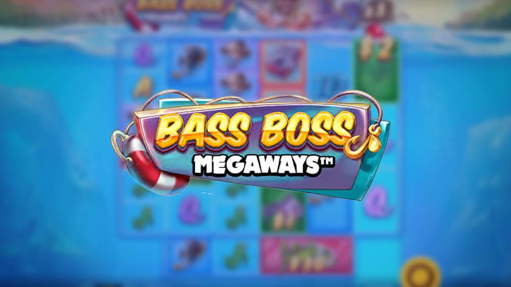 Example of Bass Boss Megaways slot logo