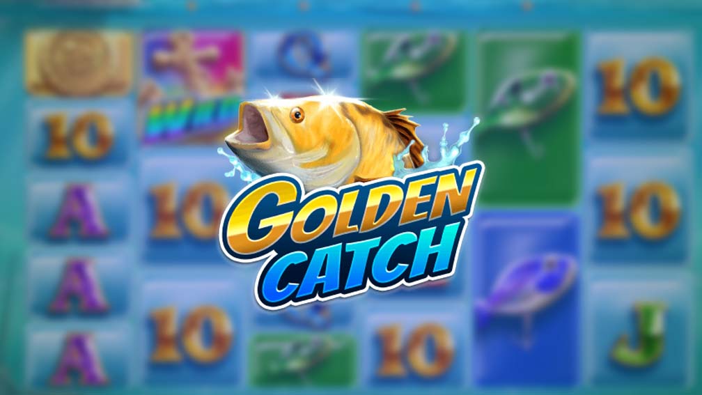 Example of Golden Catch slot logo