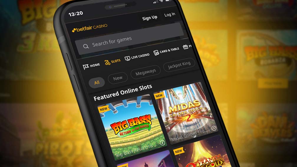 Online Slots available at Betfair Casino