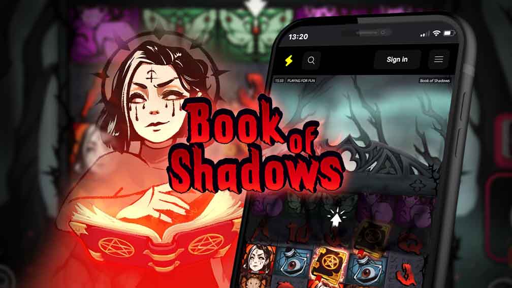 Nolimit City Book of Shadows slot printscreen