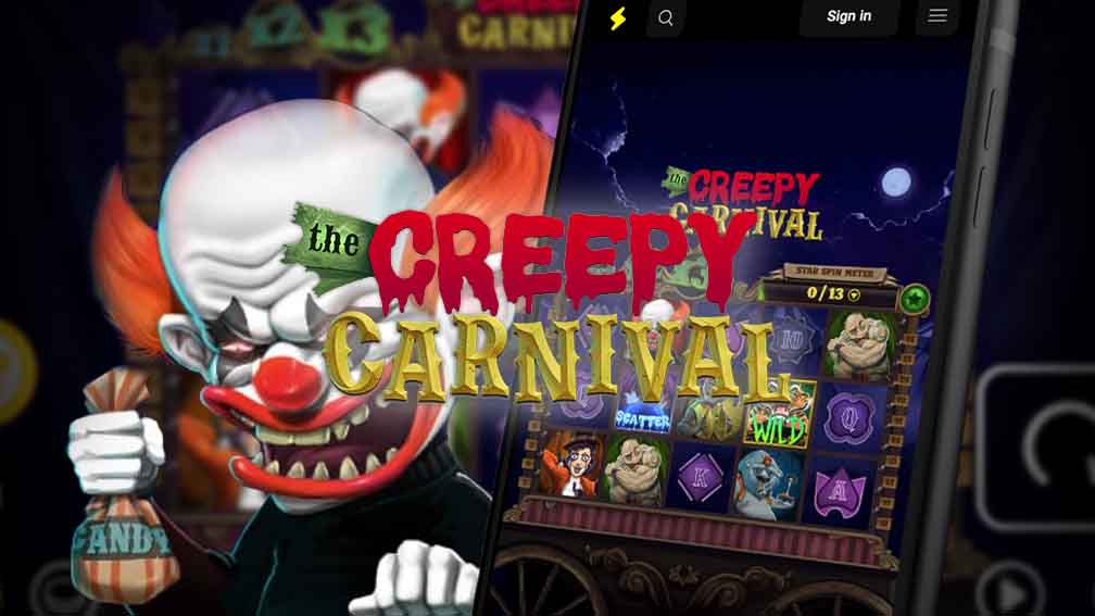 Nolimit City Creepy Carnival slot printscreen