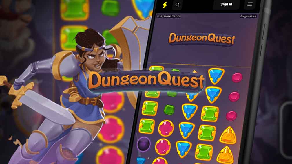 Nolimit City Dungeon Quest slot printscreen