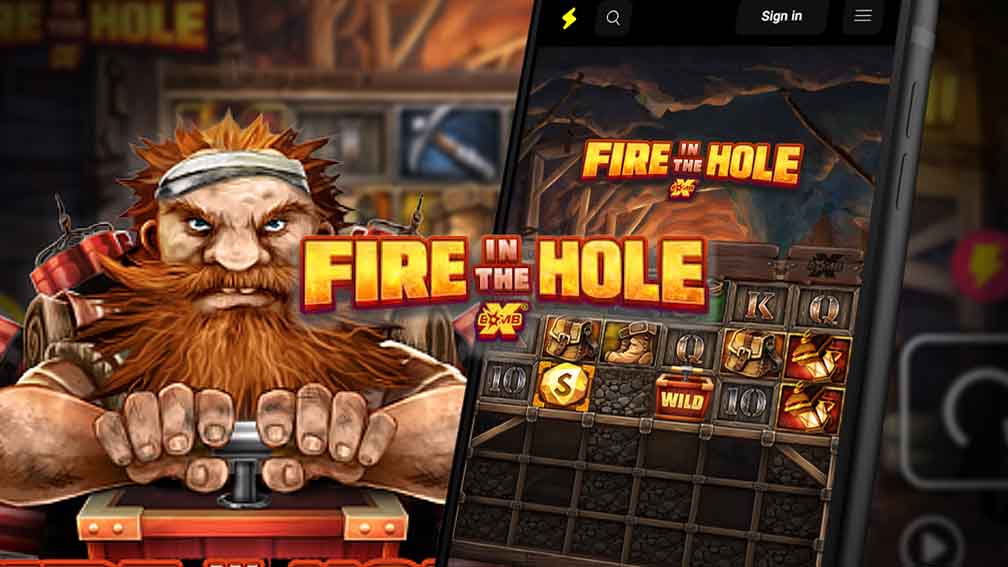 Nolimit city slot Fire in the Hole printscreen