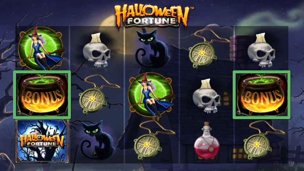 Printscreen of Halloween Fortune official gameplay