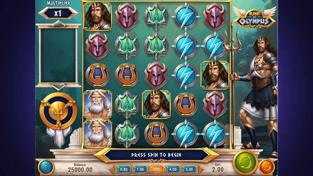 Printscreen of Rise of Olympus official gameplay
